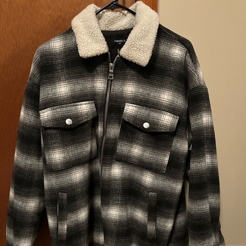 Men’s Forever 21 Flannel Jacket Size Small